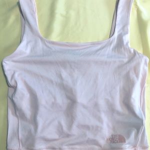 The North Face  crop top light pink M